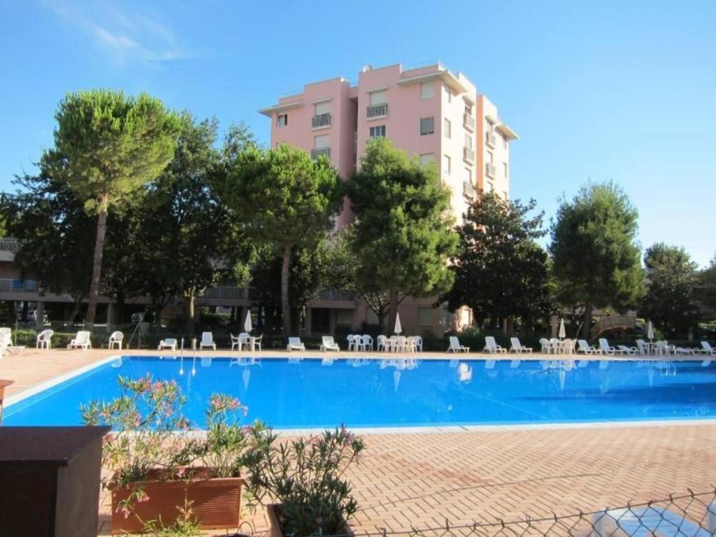 M257 - Marcelli, Bilocale In Residence Con Piscina Exterior foto